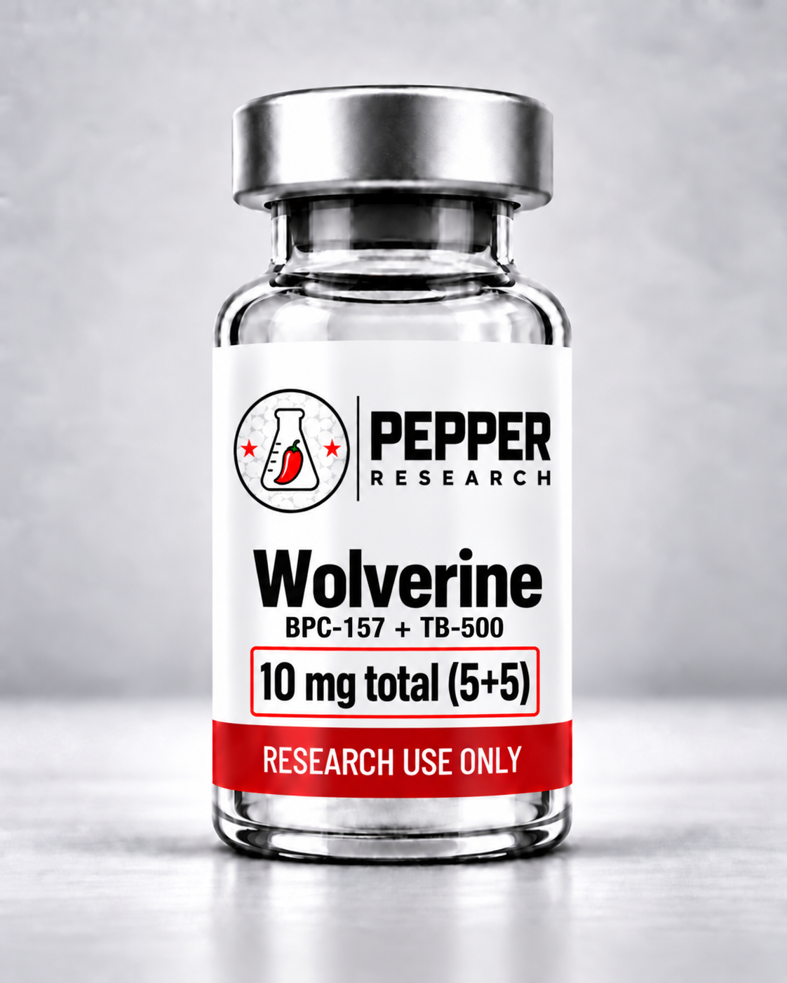 Wolverine label with BPC-157 + TB-500 Wolverine (BPC-157 + TB-500) - Image 1